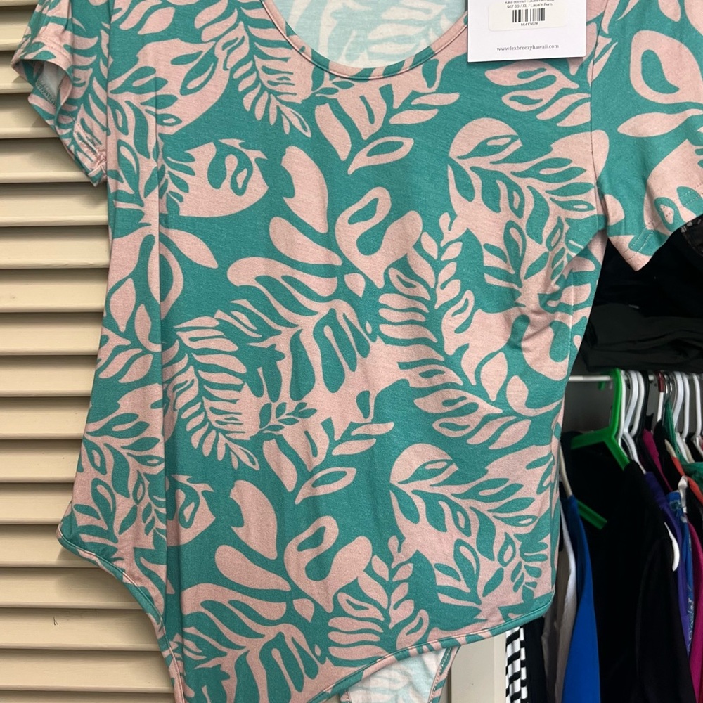 Lexibreezy modern aloha wear bodysuit